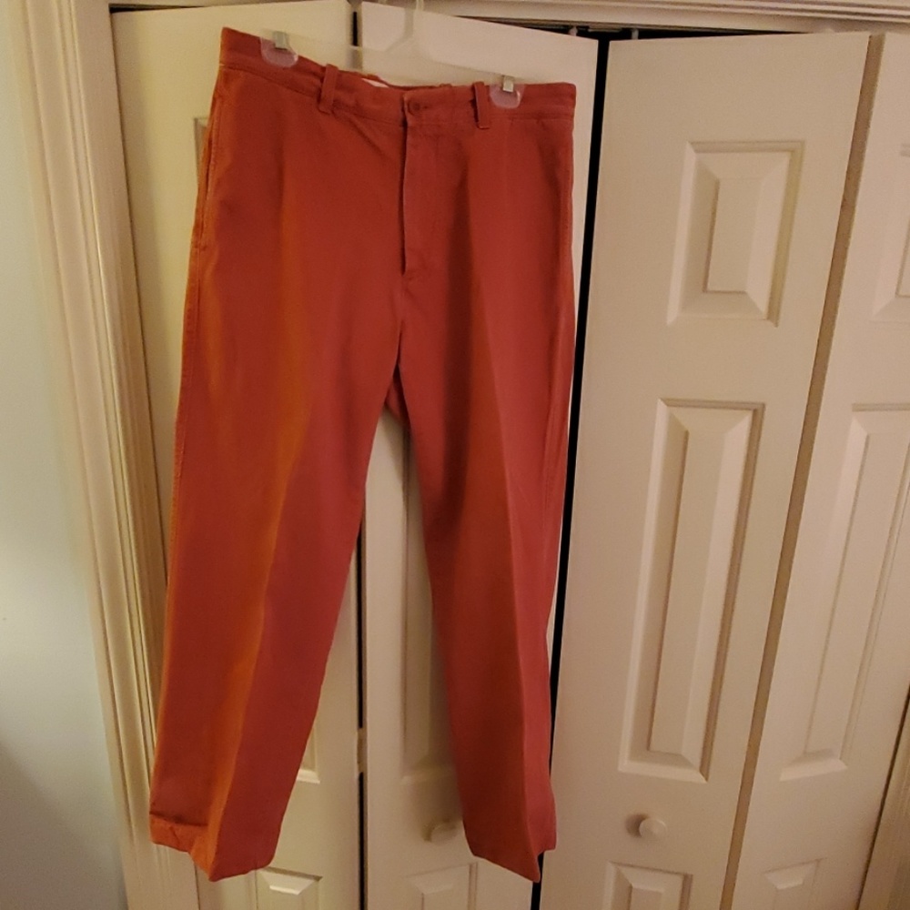 Mens J Crew Red "Khakis"